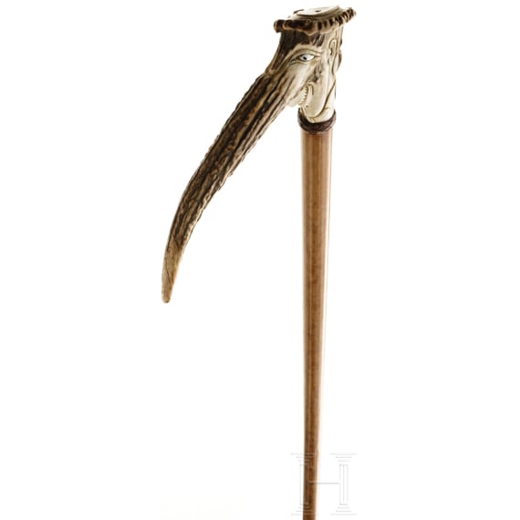 Gehstock, deutsch, um 1900