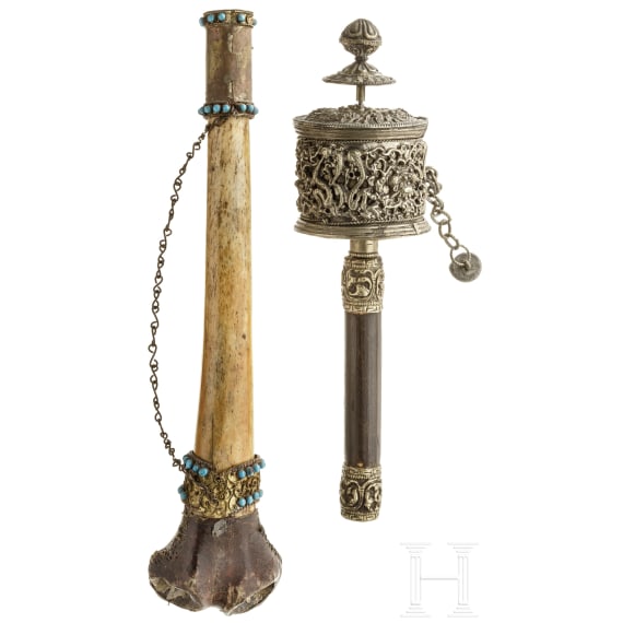 Ritualgegenst&auml;nde, Tibet, 19./20. Jhdt.