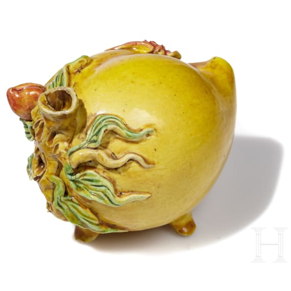 Seltenes Famille rose Wassergef&auml;&szlig;, China, sp&auml;te Qing Dynastie