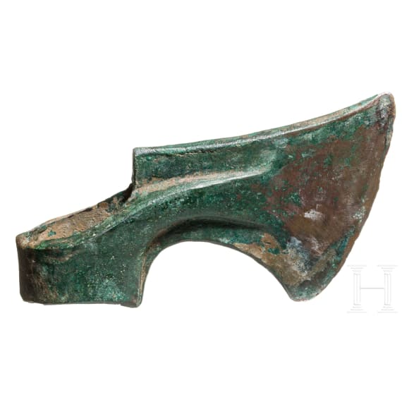 A Western Iranian bronze axe, 2nd millenium B.C.
