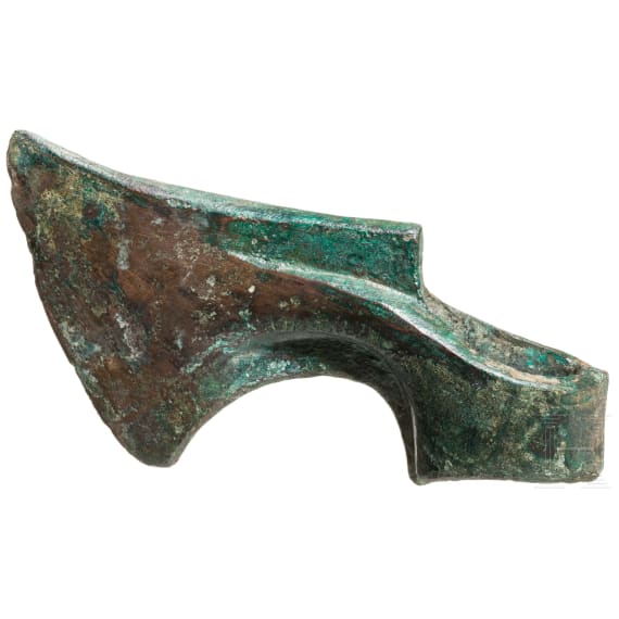 A Western Iranian bronze axe, 2nd millenium B.C.