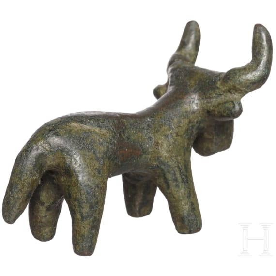 Miniaturstier, Bronze, Iran, um 1000 v. Chr.