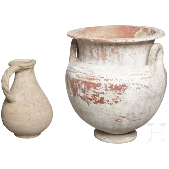 Two Roman vessels1st to 3rd century