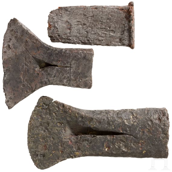 Drei keltische Eisenwerkzeuge, 3. – 1. Jhdt. v. Chr.
