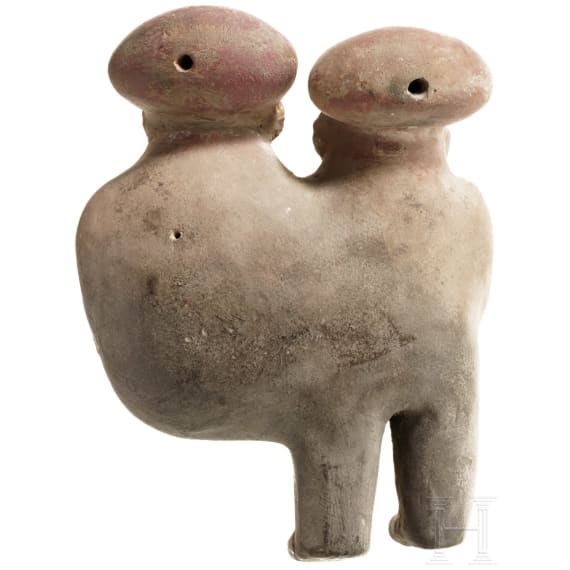 Doppelfigurengefäß, Jama-Coaque, Ecuador, ca. 500 v. Chr. - 500 n. Chr.