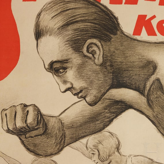 Willi Engelhardt - Plakat-Entwurf zu "Sport-Palast, Koloseumstrasse 1"