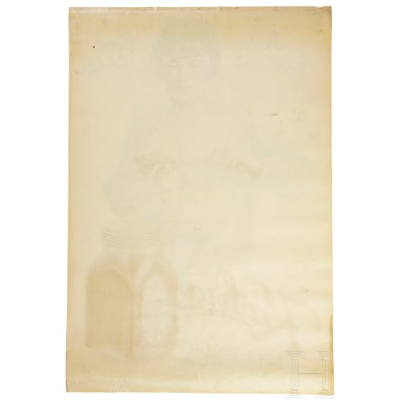 Willi Engelhardt - Plakat "Kathra Konfit&uuml;ren - der k&ouml;stliche Brotaufstrich", Kathreiner in M&uuml;nchen