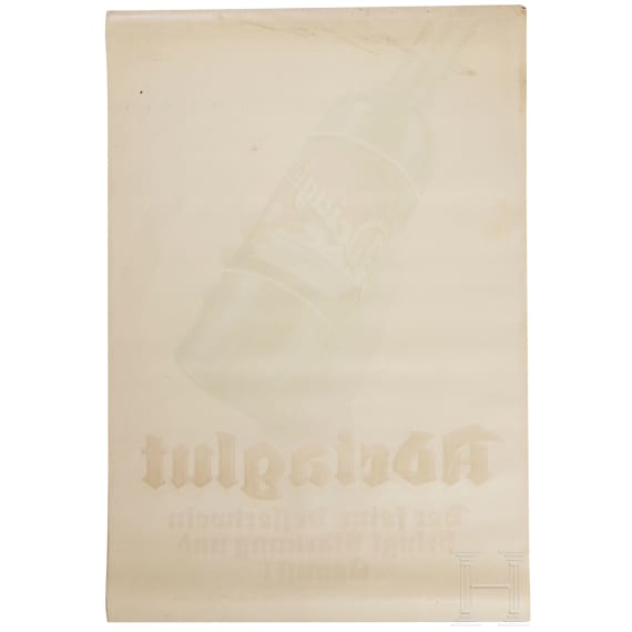 Willi Engelhardt - Plakat "Adriaglut - K&uuml;sten-Rotwein", Kathreiner in M&uuml;nchen