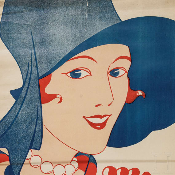 Willi Engelhardt - a movie poster for "Miss Evelyne - Die Badefee", 1929