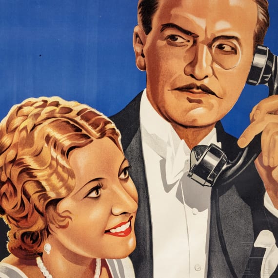 Willi Engelhardt - a movie poster for "Fuerst Seppl - Skandal im Grandhotel", 1932