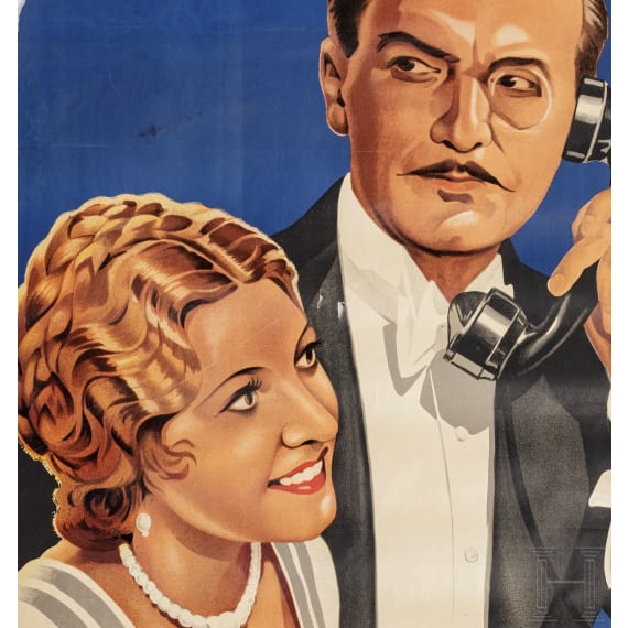 Willi Engelhardt - a movie poster for "Fuerst Seppl - Skandal im Grandhotel", 1932