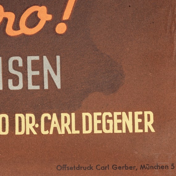 Otto Ottler - Plakat "DER Touristik - Urlaub mit dem Ferienexpress", 1950