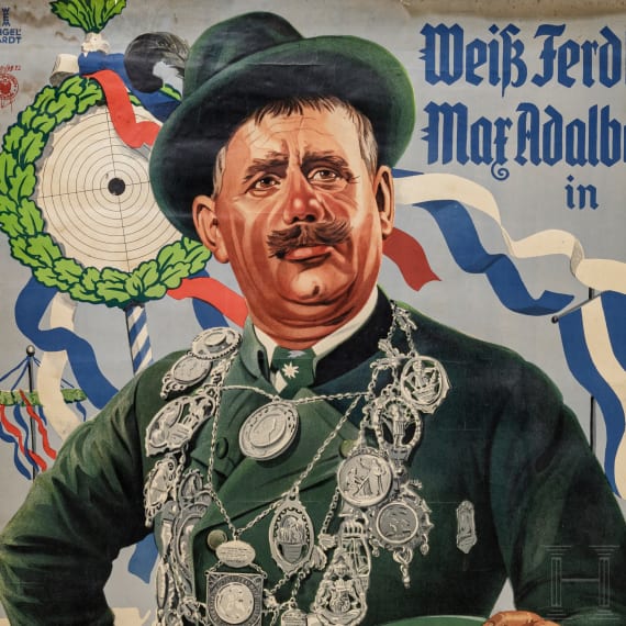 Willi Engelhardt - Filmplakat zu "Der Sch&uuml;tzenk&ouml;nig", 1932