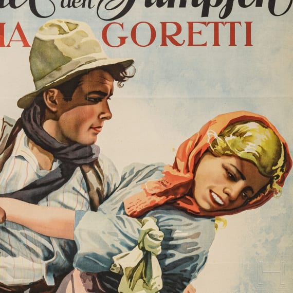 Willi Engelhardt - drei Filmplakate f&uuml;r "Himmel &uuml;ber den S&uuml;mpfen", "J&auml;gerblut" und "Nackter Amazonas", 1950er Jahre