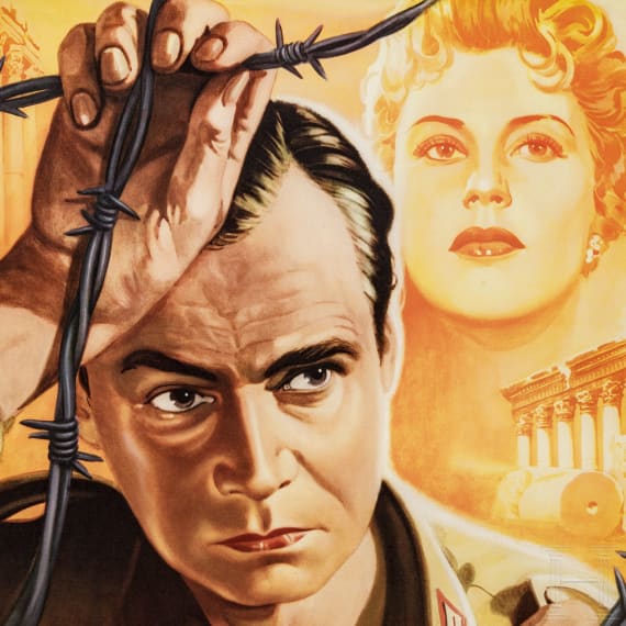 Willi Engelhardt - drei Filmplakate "Heimweh nach Deutschland", "Die letzte Nacht" und "Himmel &uuml;ber den S&uuml;mpfen", 1950er