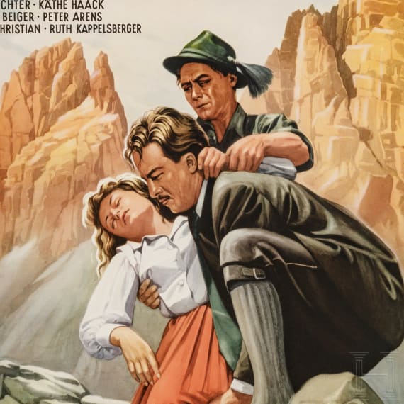 Willi Engelhardt - drei Filmplakate f&uuml;r "Das Schweigen im Walde", "Wenn ich einmal der Herrgott w&auml;re" und "Oh, diese lieben Verwandten", 1950er Jahre