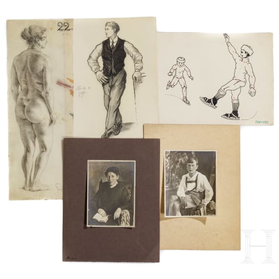 Willi Engelhardt - ca. 150 Akt- und Figurenstudien, 1920er Jahre