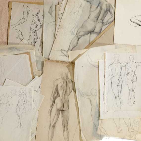 Willi Engelhardt - ca. 150 Akt- und Figurenstudien, 1920er Jahre