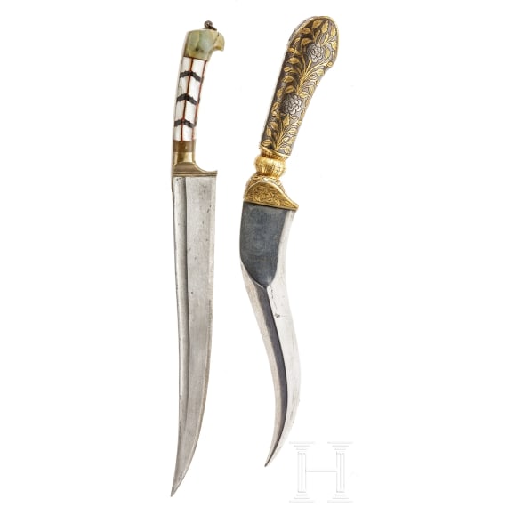 Two Indian knives, 20th century