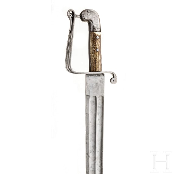 Kastane mit Hirschhorngriff, 19. Jhdt.