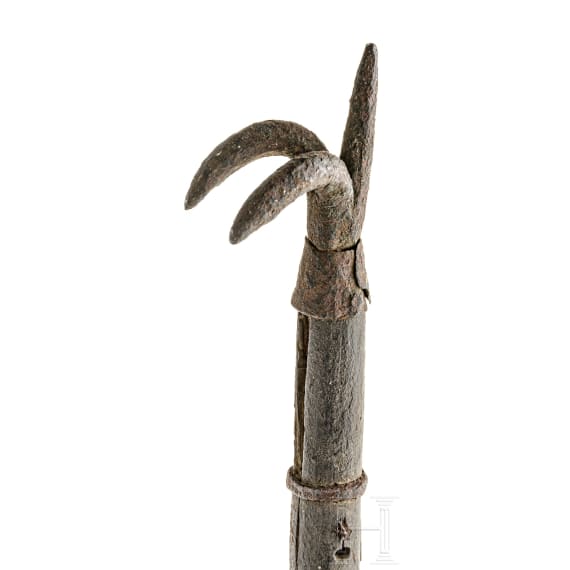 Stangenwaffe zur Verwendung bei den Ordnungsbeh&ouml;rden, Japan, Edo-/Meiji-Zeit