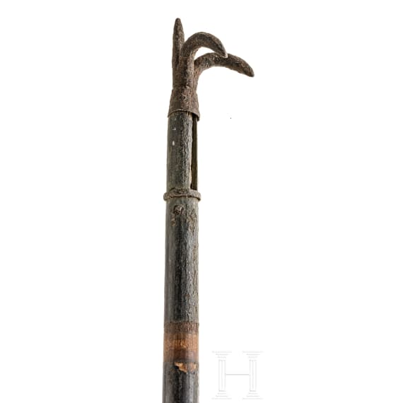 Stangenwaffe zur Verwendung bei den Ordnungsbeh&ouml;rden, Japan, Edo-/Meiji-Zeit