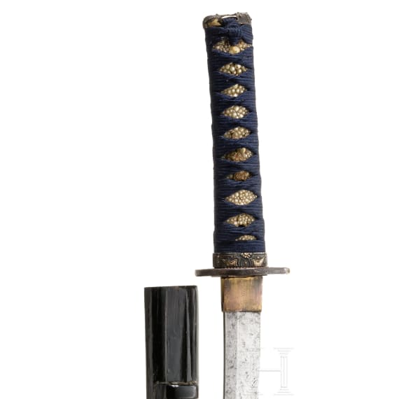 A Japanese wakizashi, ca. 1750