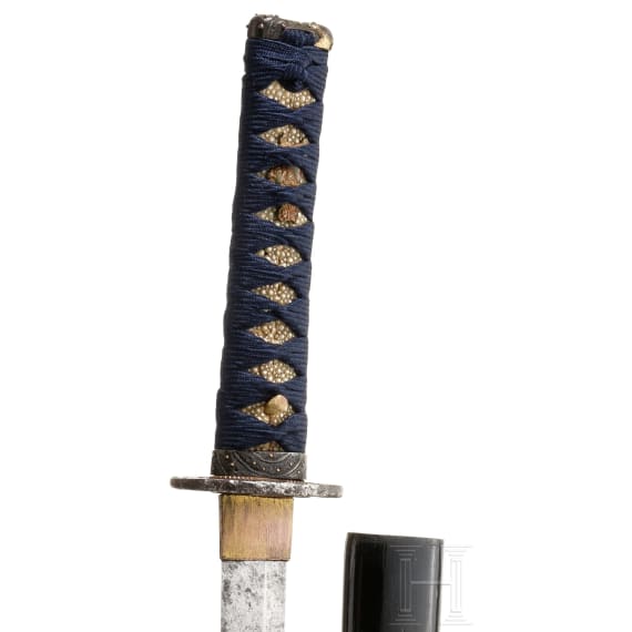 A Japanese wakizashi, ca. 1750