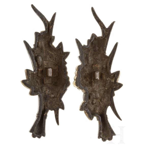 A pair of Japanese menuki, 2nd half of the Edo period