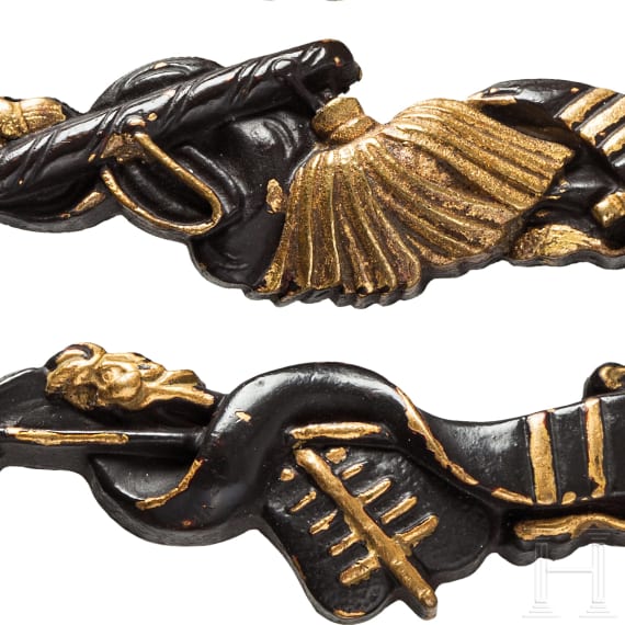 Two pairs of Japanese menukis for a daisho, circa 1850