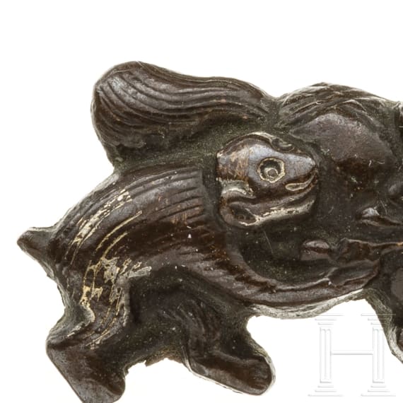 A pair of Japanese menuki, 2nd half of the Edo period