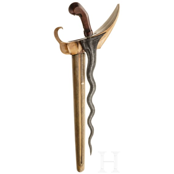 A Javanese kris, 19th/20th century