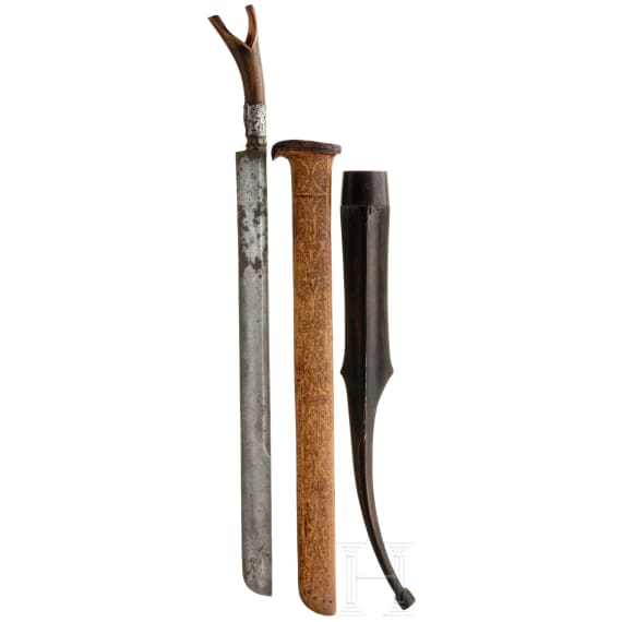 A South East Asian pedang, 19th century