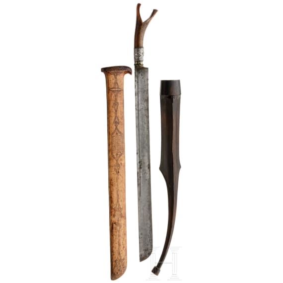 A South East Asian pedang, 19th century