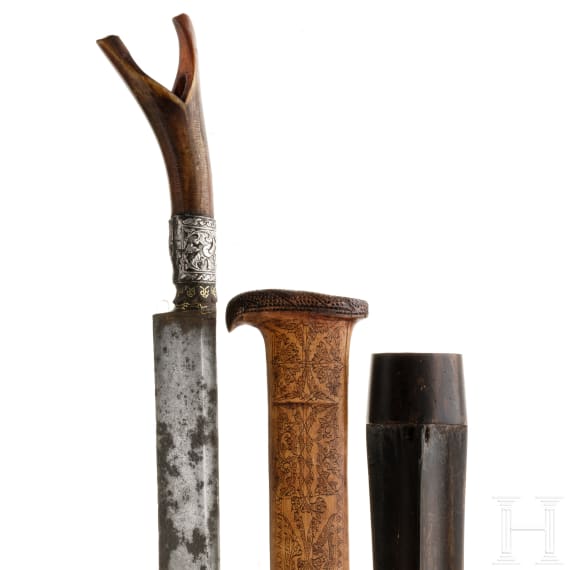 A South East Asian pedang, 19th century