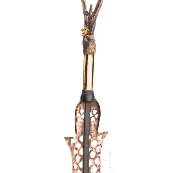 A large West African ceremonial sword, Benin