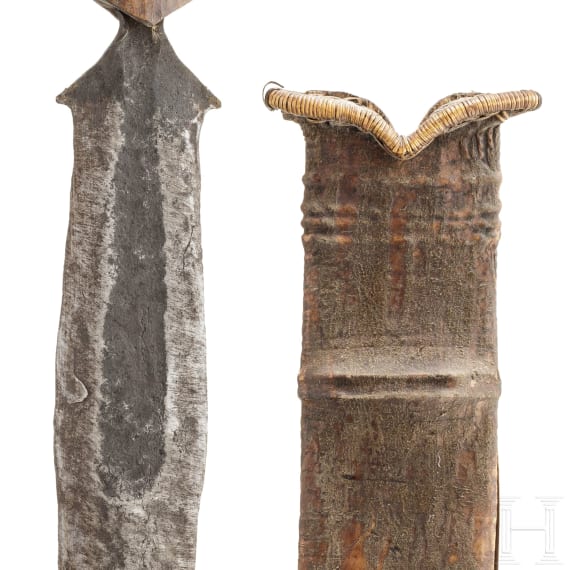 An African short sword from the Tetela