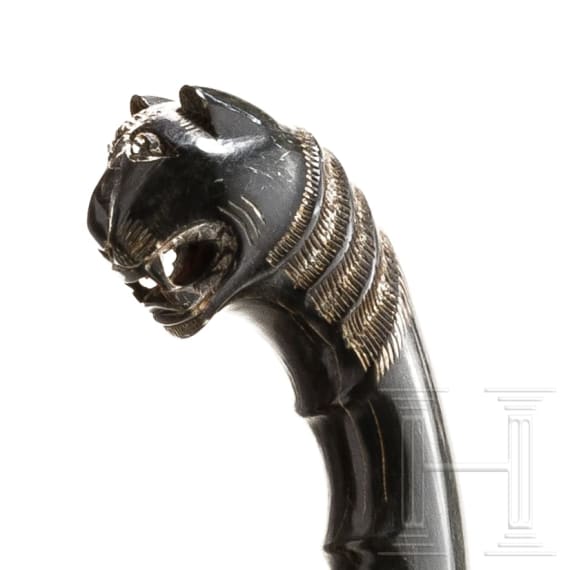 A small collection of African and South Asian edged weapons