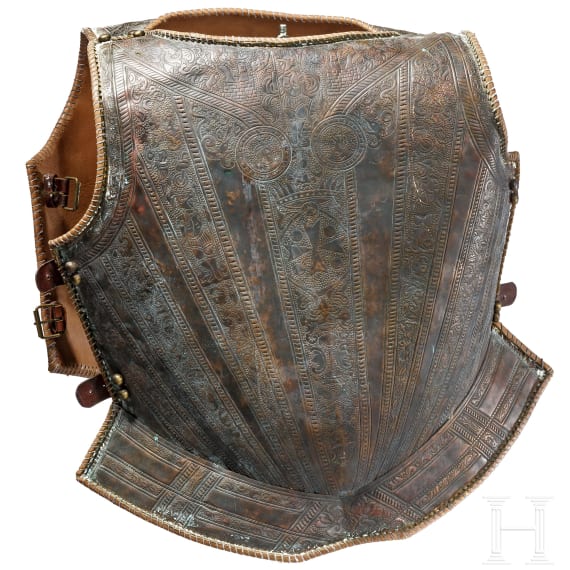 A cuirass, collector's replica in the style of the 16th century