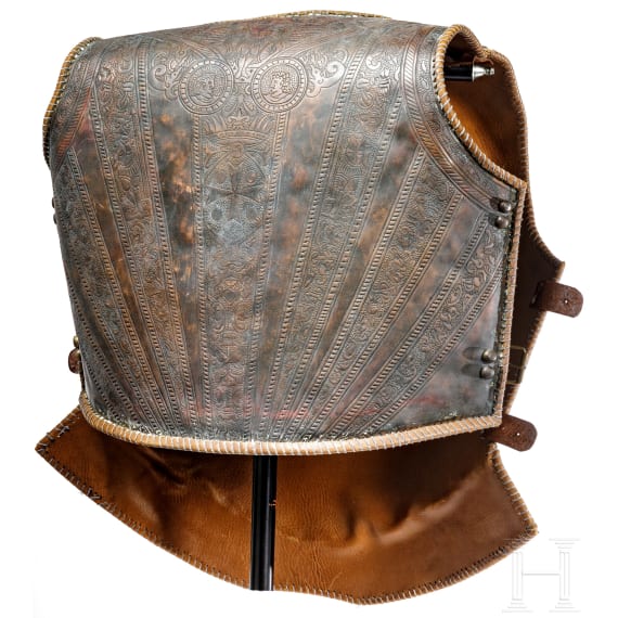 A cuirass, collector's replica in the style of the 16th century