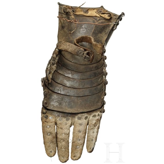 Rechter Panzerhandschuh, N&uuml;rnberg, um 1600