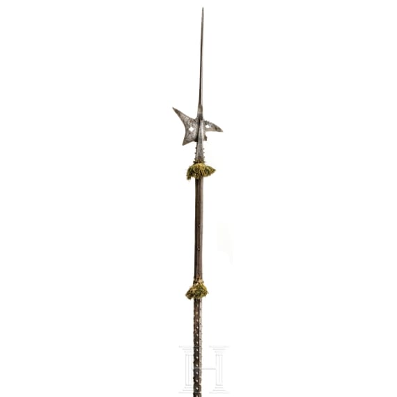Helmbarte, deutsch, um 1600