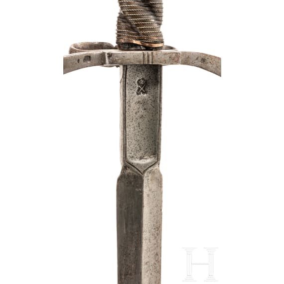 A German left-handed dagger, early 17th century