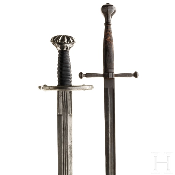 Zwei Schwerter, Sammleranfertigungen im Stil des 16. Jhdts.