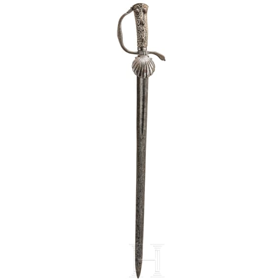A German hunting hanger, 18th century
