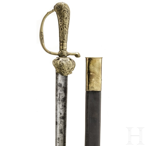 A German hunting hanger, 18th/19th century