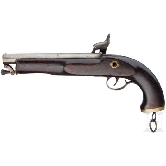 Zwei Pistolen, indische Kolonialfertigungen, 19./20. Jhdt.