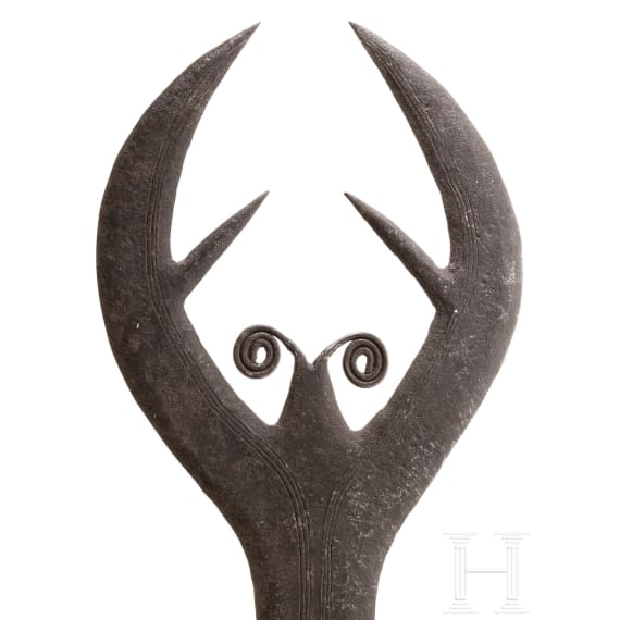 A Central African ritual knife