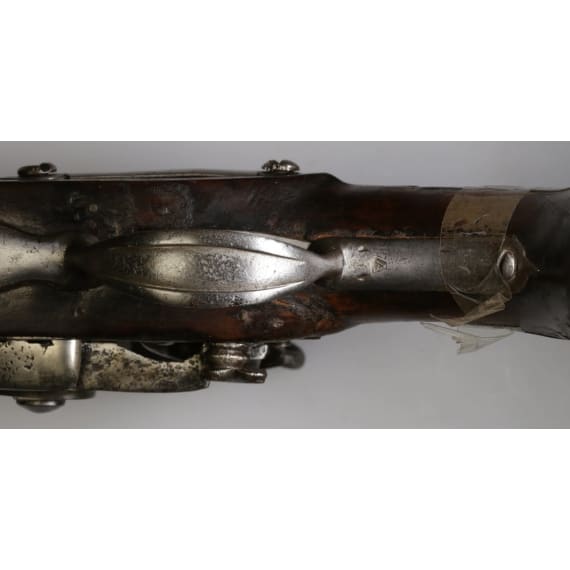 Milit&auml;rische Miquelet Steinschlosspistole, Coma in Ripoll, um 1690
