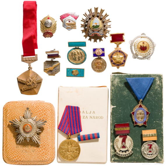 Awards of communist ruled countries, mid-20th century